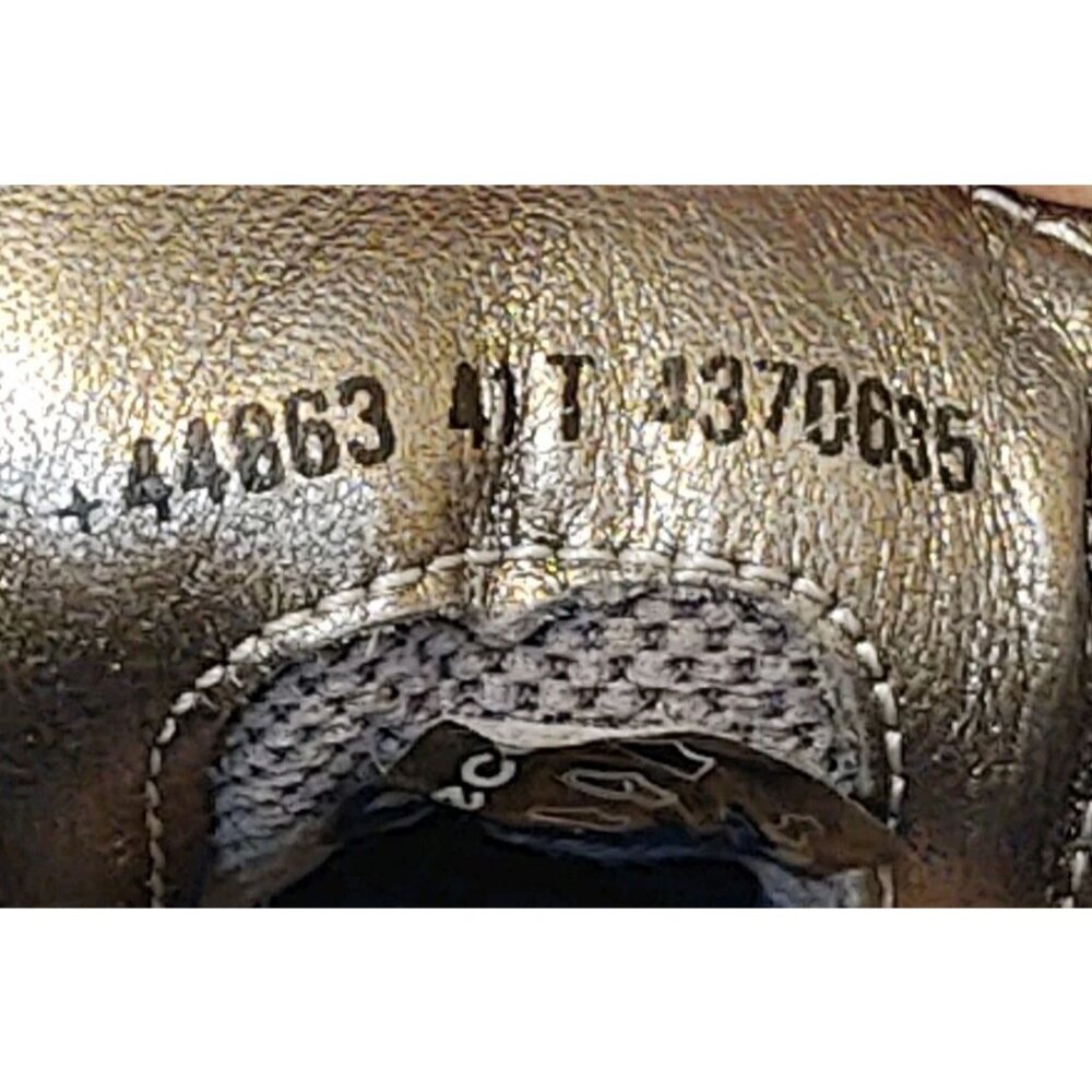 ecco Life Sneaker Buffed Silver/Titanium Life Tie Shoe Women's EU 36 US 6 - Picture 16 of 16